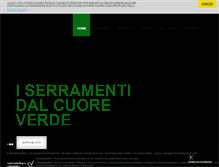 Tablet Screenshot of euro-serramenti.net